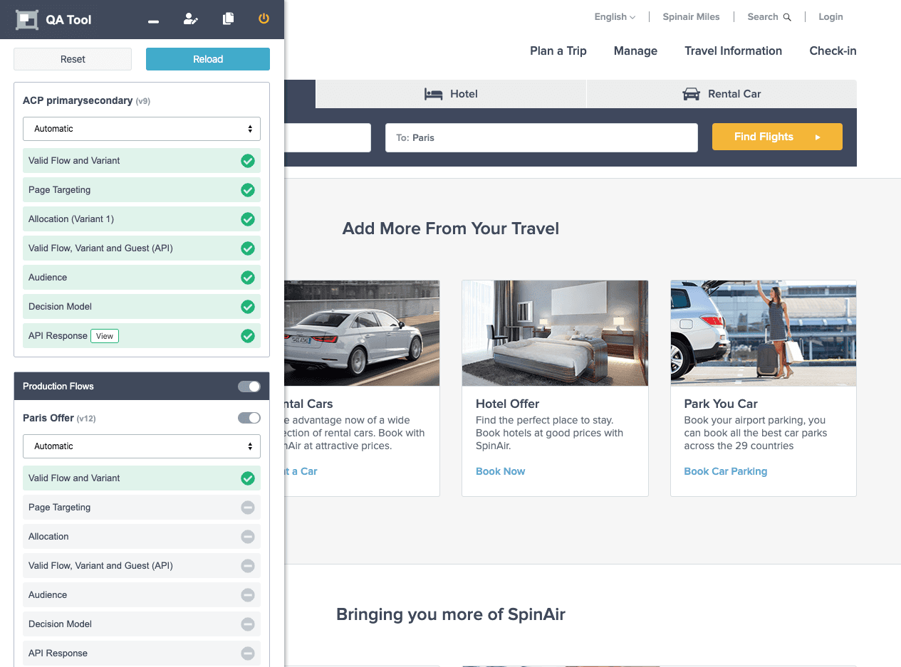 QA tool