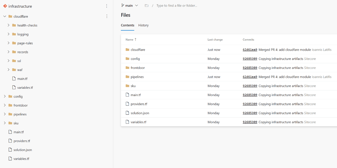 Cloudflare infrastructure repository