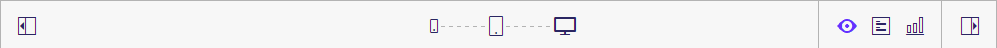 The page editor toolbar