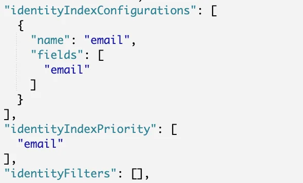 Identity rule using one guest attribute
