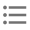 bulleted list icon
