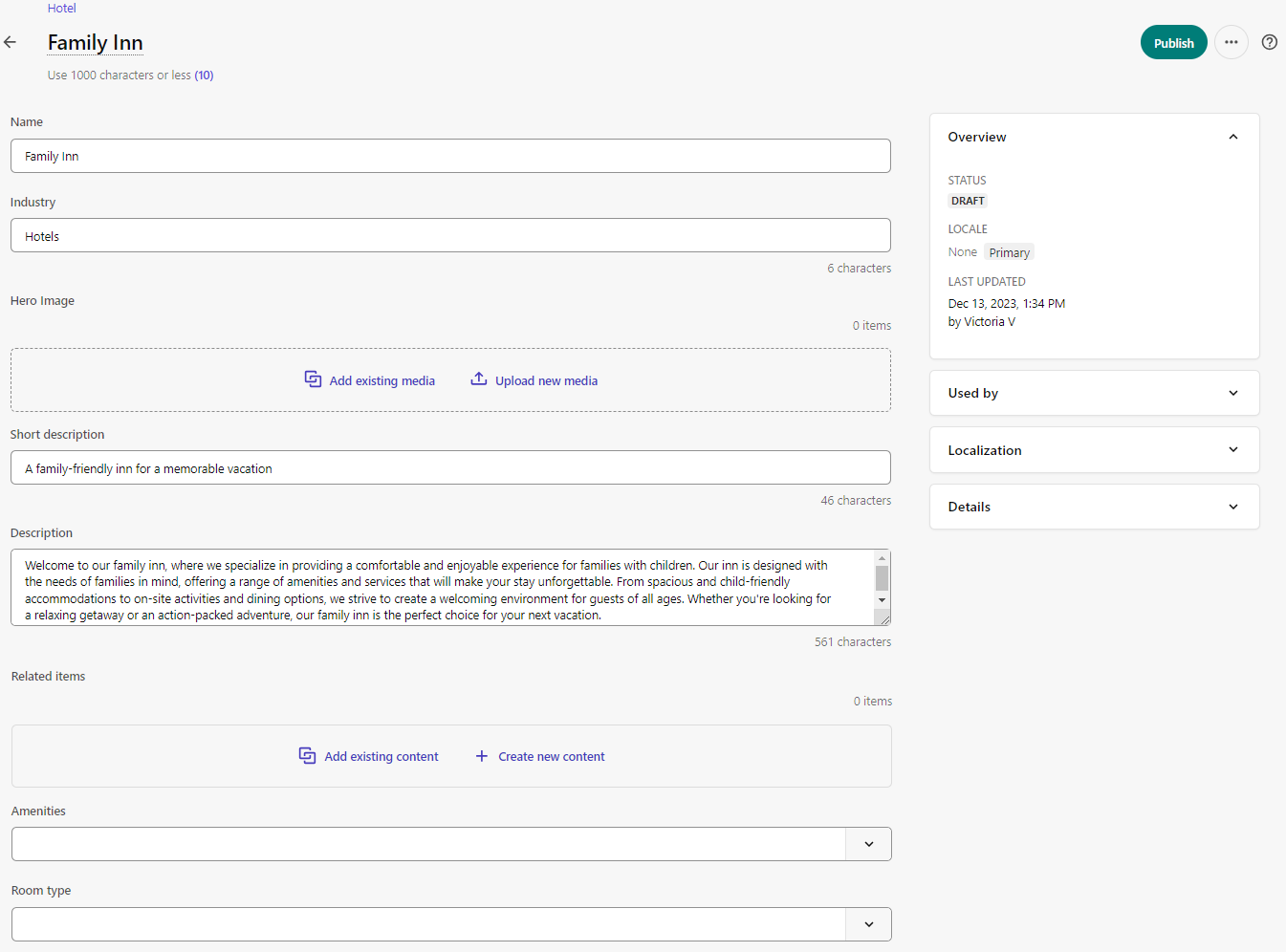 content type example