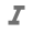 italic icon