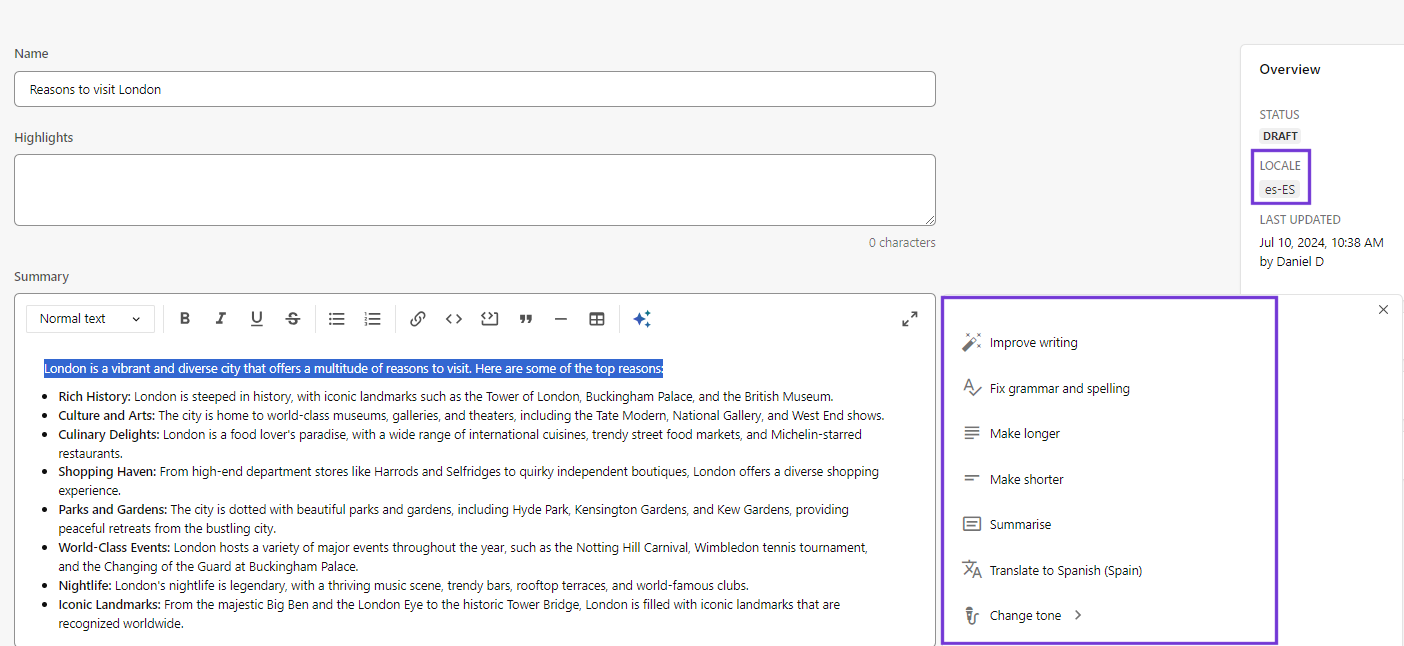 Refinement options for short text, long text, and rich text fields Refinement options for short text, long text, and rich text fields