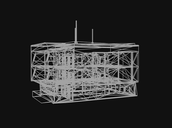 3d model with multi-materials mapping rendered transparent in Content Hub