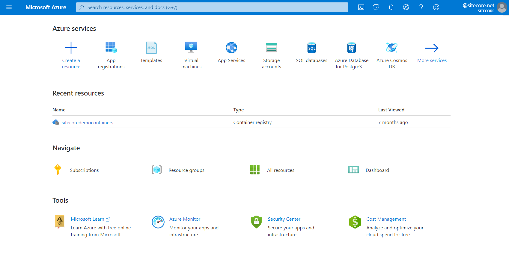 azure portal