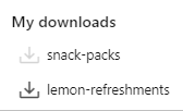 Download order list