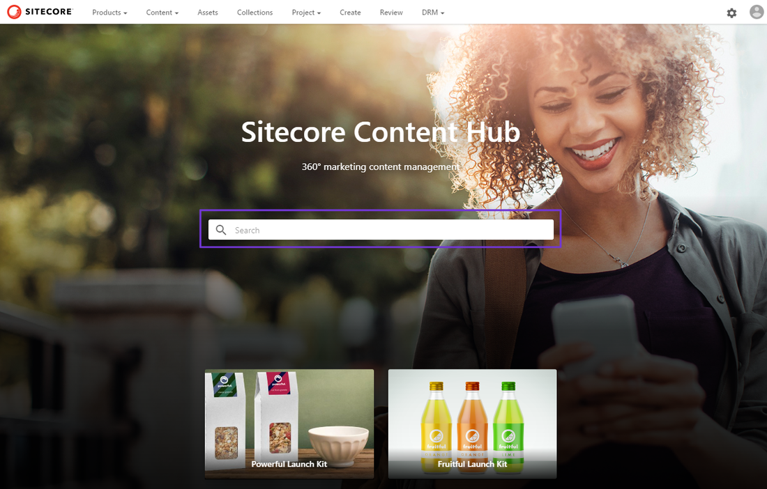 Home page