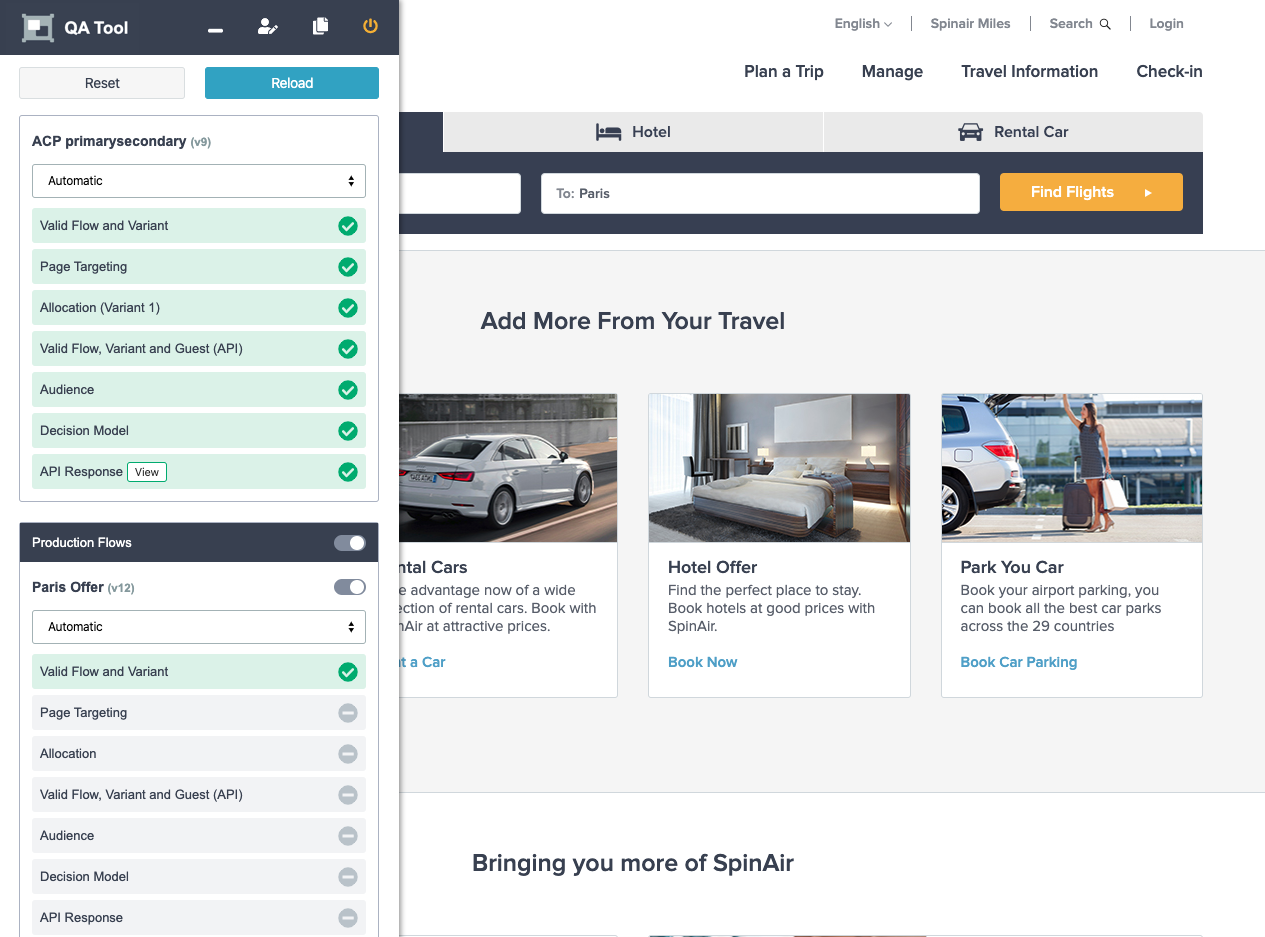 QA tool