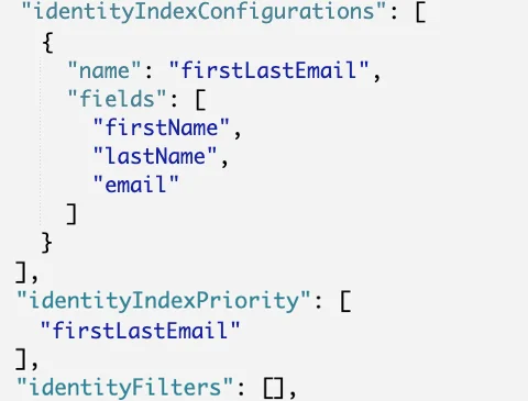 Identity rules using multiple guest attributes