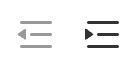 Indentation