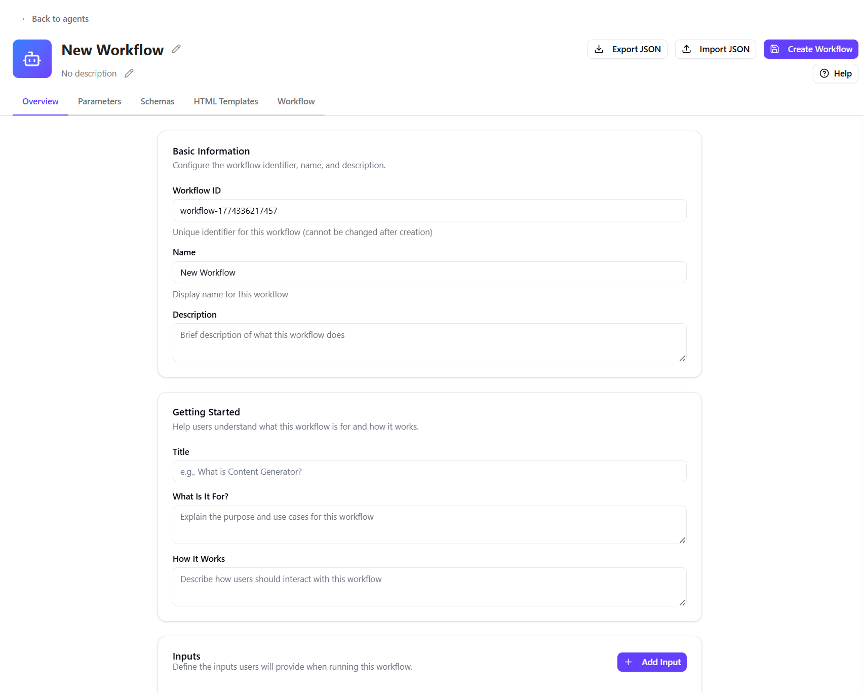 A screenshot of the Overview tab. A screenshot of the Overview tab.