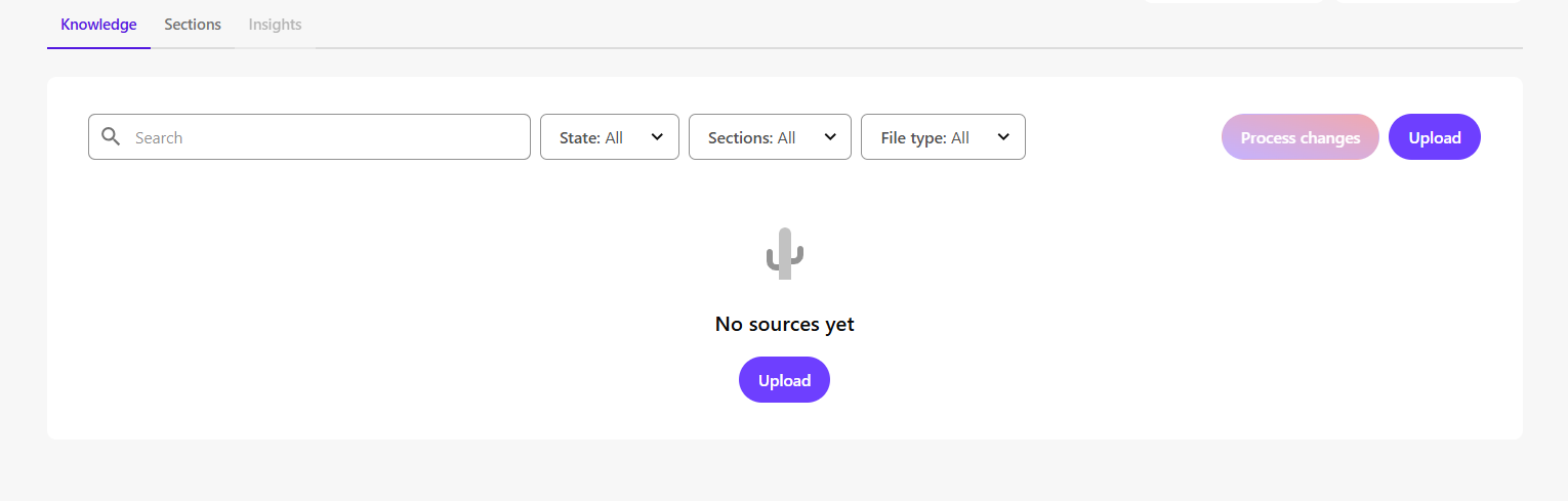 Click Upload to add brand documents to your brand kit. Click Upload to add brand documents to your brand kit.