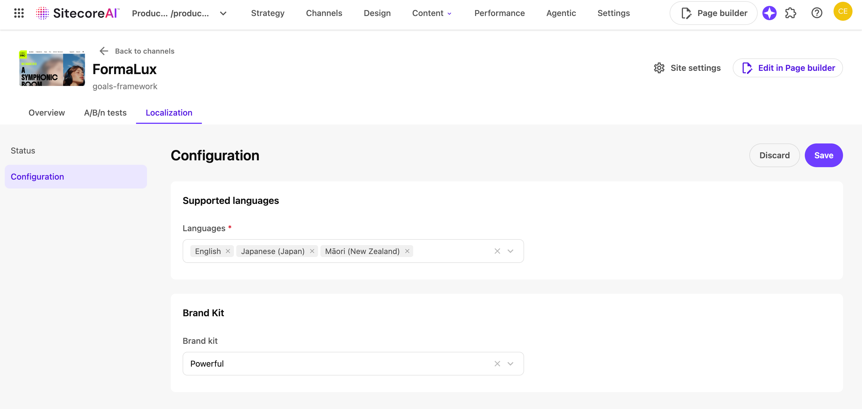 Add a language to your site