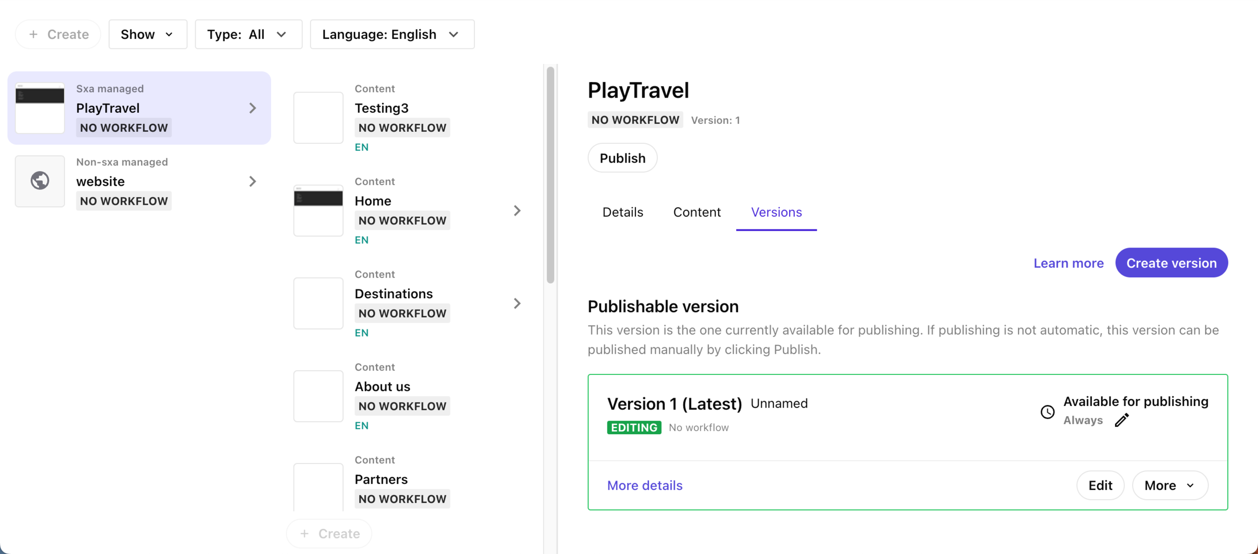 Screenshot of Explorer with an item open in the editor view Screenshot of Explorer with an item open in the editor view