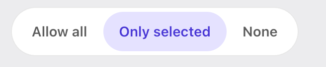 Screenshot of the selector used to limit style rules Screenshot of the selector used to limit style rules
