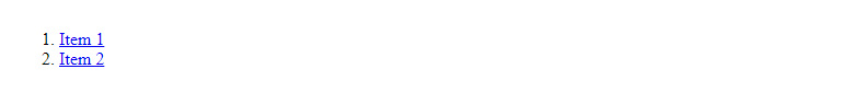 Screenshot of a plain Breadcrumb primitive component.