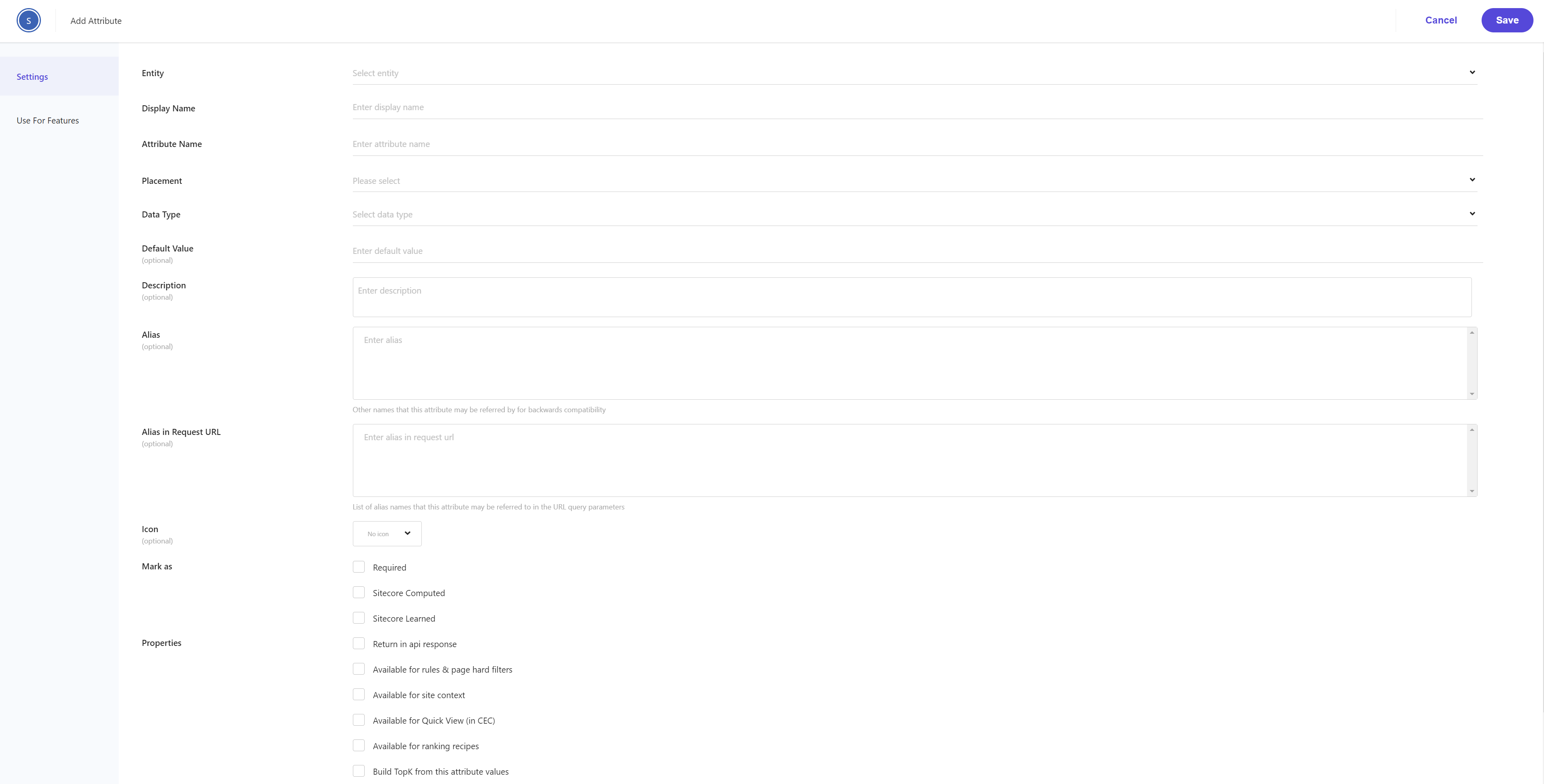 The attribute editing dialog. The attribute editing dialog.