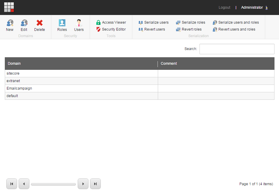 Domain Manager Domain Manager