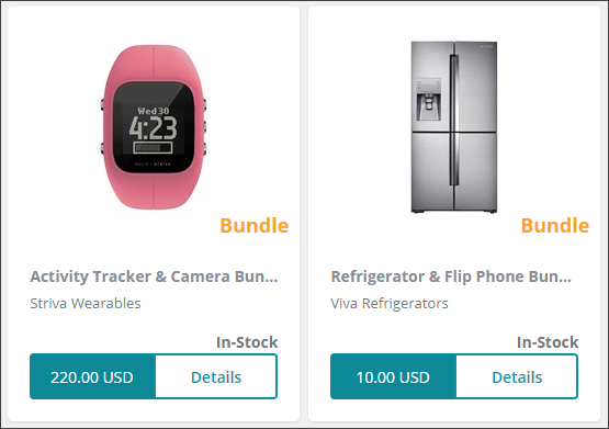 Example of a Bundle label on the live storefront. Example of a Bundle label on the live storefront.