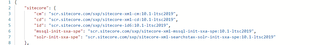Add the Searchstax-solr-init-sxa-spe property to the Application repository.