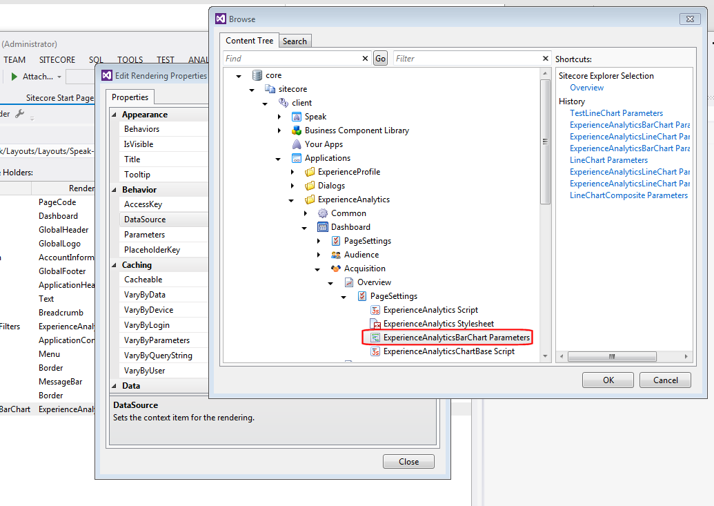 Specify data source
