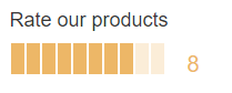 Forms rating example