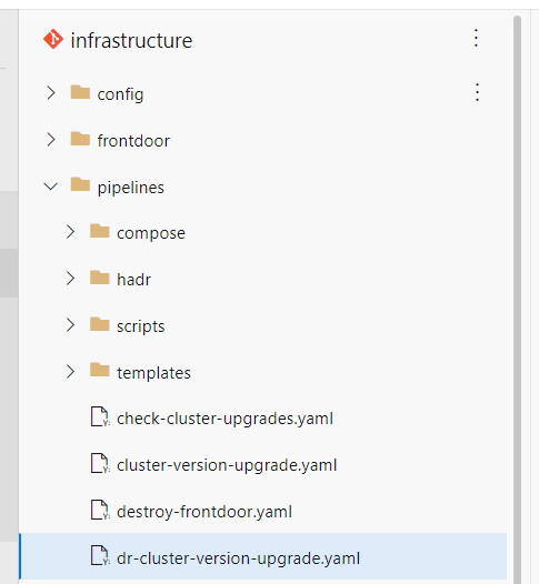 MCC folder structure