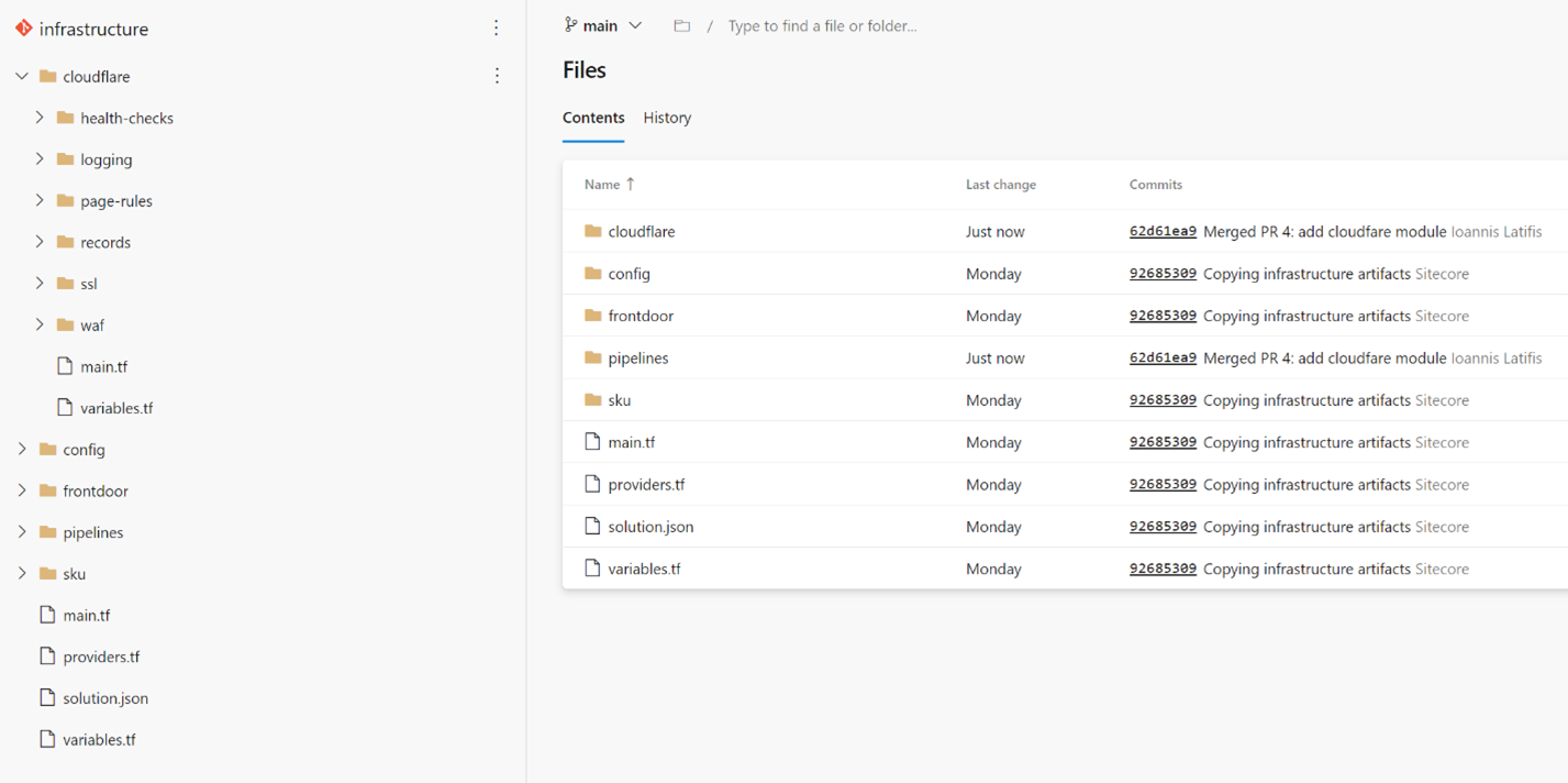 Cloudflare infrastructure repository