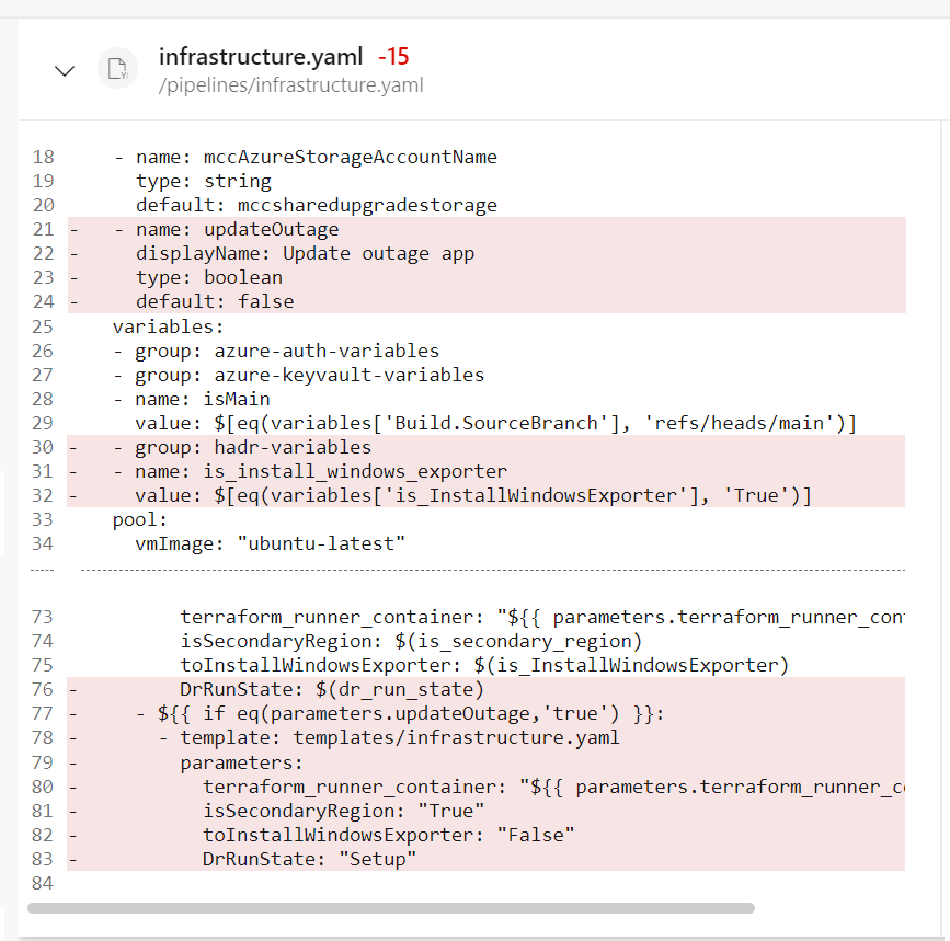 DR Basic Cold Standby /pipelines/infrastructure.yaml