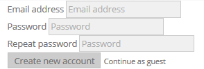 The Registration rendering with an un-styled custom theme. The Registration rendering with an un-styled custom theme.