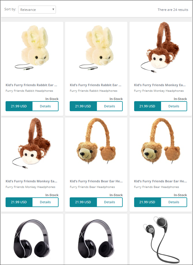 Boosted products in Storefront search results