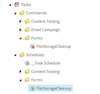 File storage clean up task for Sitecore Forms