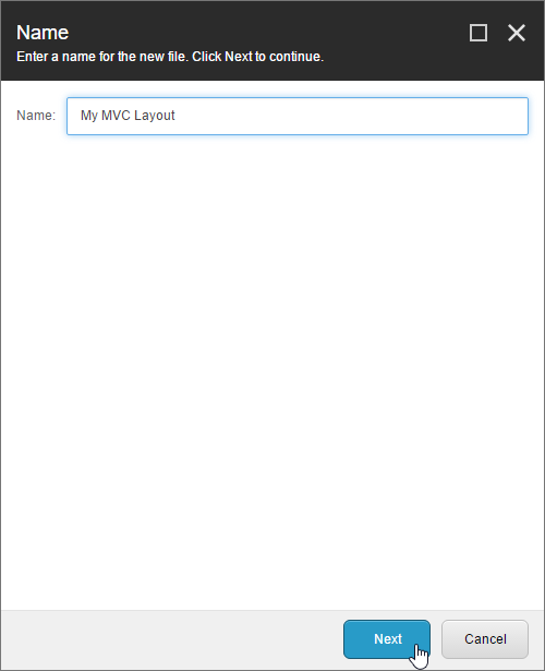 Create defition item