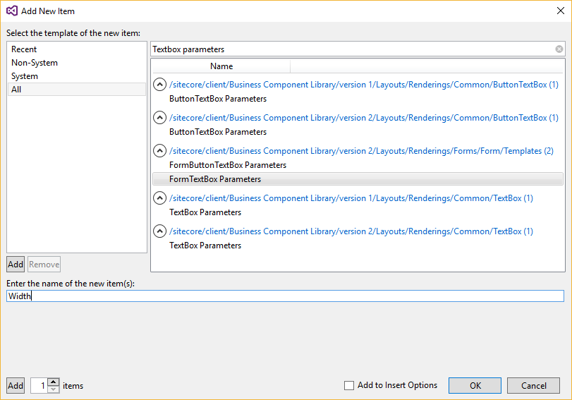 FormTextBox parameters
