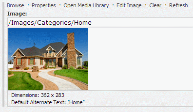 Image field