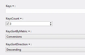 Select keys Select keys