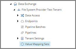 Empty value mapping sets in tenant