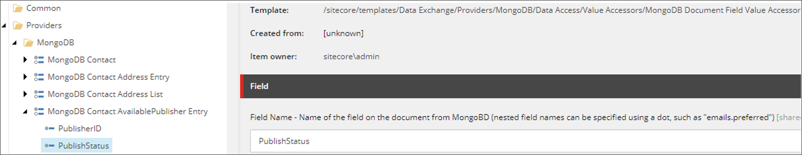MongoDB Document Field Value Accessor MongoDB Document Field Value Accessor