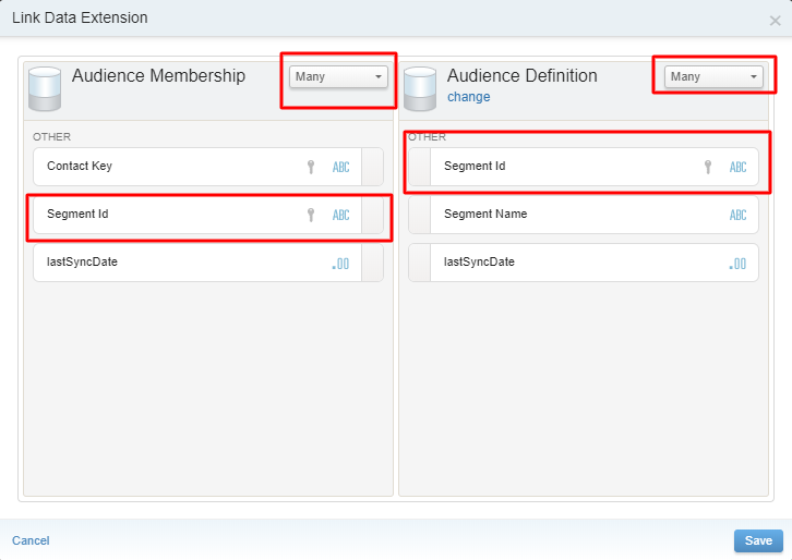 Link Audience Membership to Audience Definition Link Audience Membership to Audience Definition