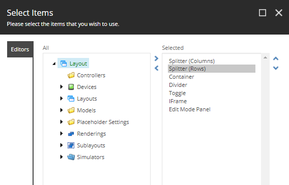 Change the rendering order.