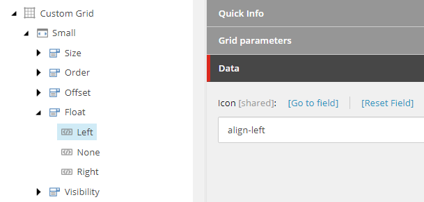 Under Icon, you can specify a CSS class for the icon for each value in your CSS style.