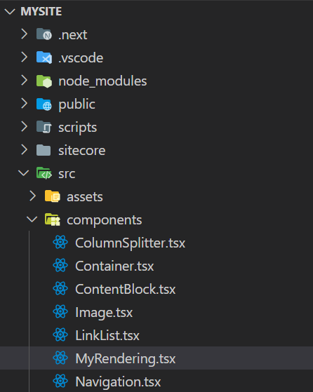 Example of a JSS component file