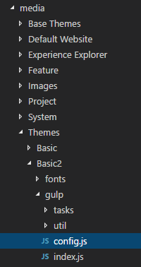 Go to config.js