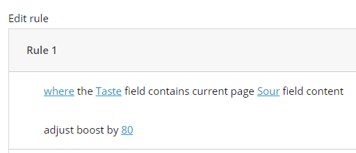 Boost results with a specific field. Boost results with a specific field.