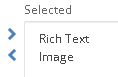 Select Items dialog box.