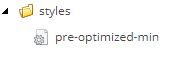Using pre-optimized-min only.