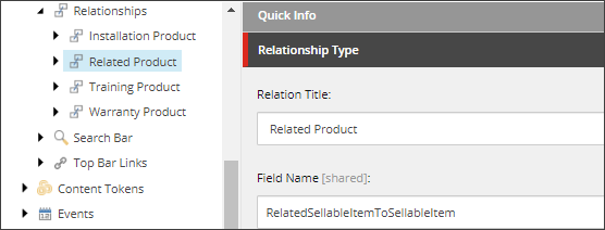 The Relationship Type field