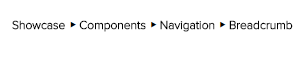 Simple breadcrumb example Simple breadcrumb example