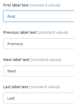 Enter the page selector fields. Enter the page selector fields.